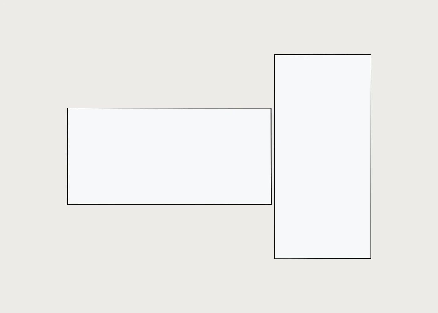 Fine Edge Mirror Rectangular