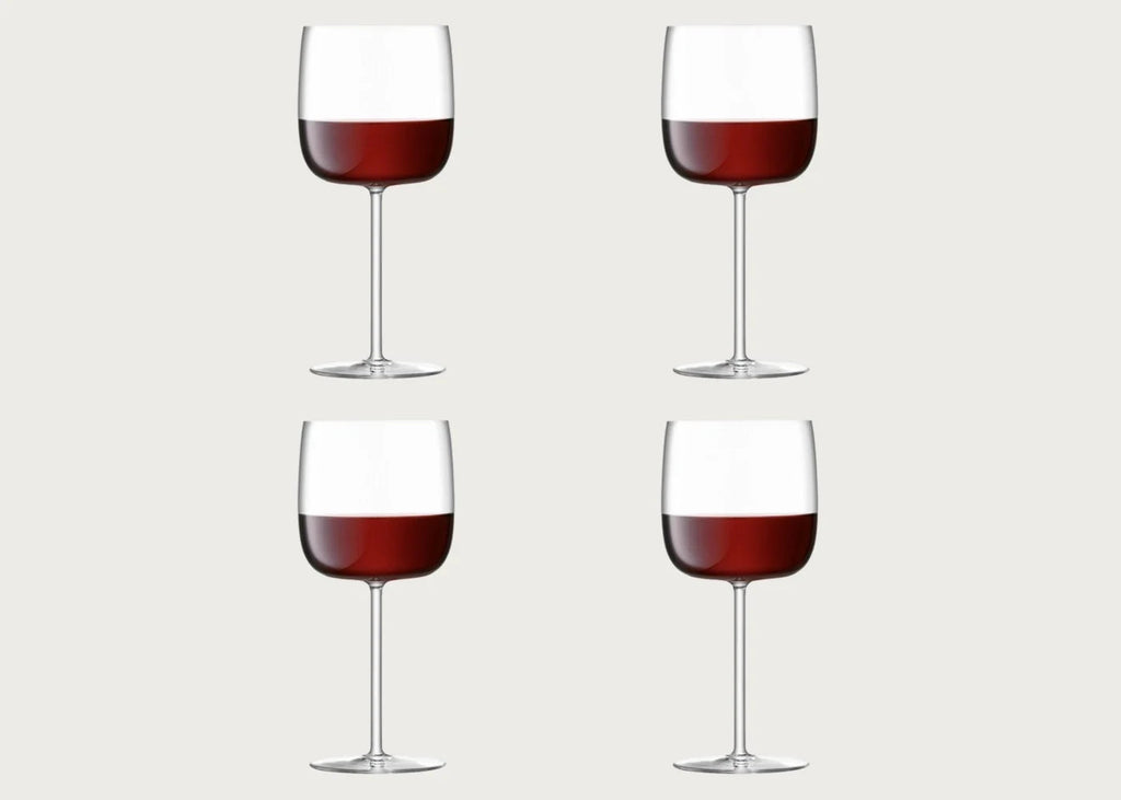Borough Red Wine Glass Set of 4