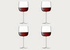 Borough Red Wine Glass Set of 4