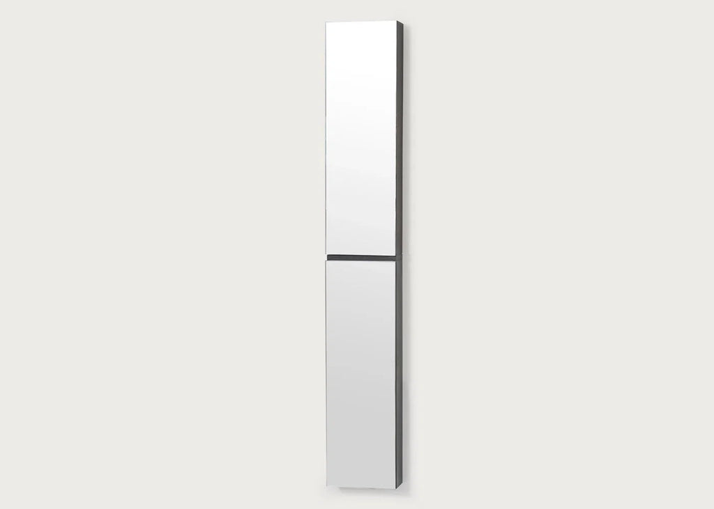 Slim Bathroom Cabinet with Mirror Tall