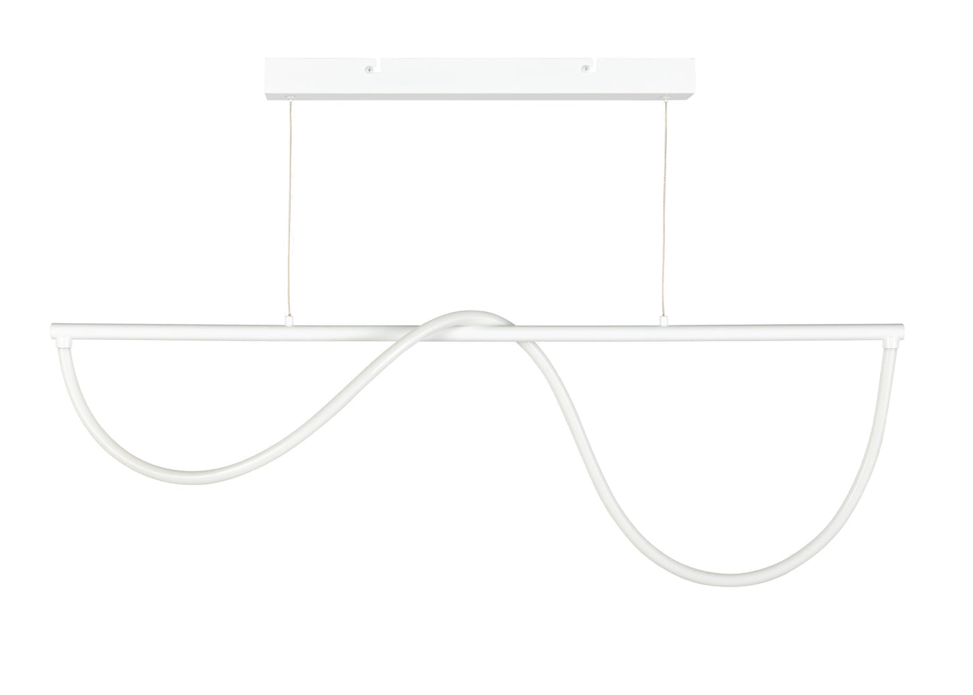 Wave LED Long Pendant Light