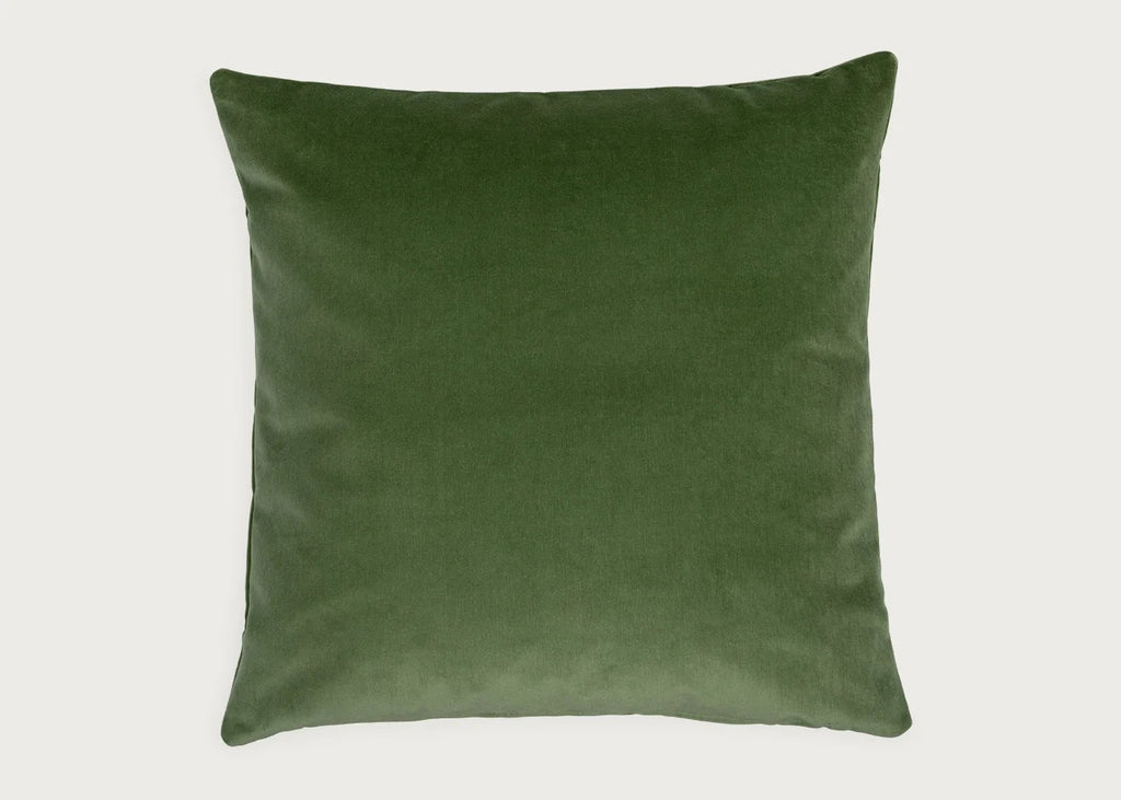 Velvet Cushion Sage Green