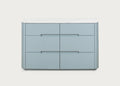 Florian 6 Drawer Wide Chest in Blue