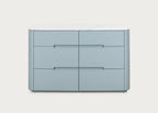 Florian 6 Drawer Wide Chest in Blue