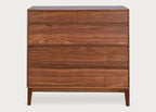 Lars 5 Drawer Chest Walnut