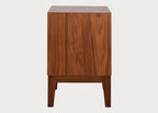 Lars Bedside Table Walnut
