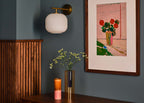 Opal Lantern Wall Light