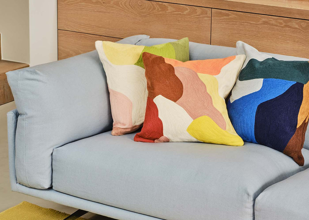Heal’s + Clare Dudeney Cushion Orange