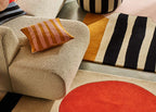 Heal’s + L.F.Markey Stripe Cushion Pink