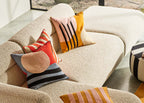 Heal’s + L.F.Markey Stripe Cushion Orange