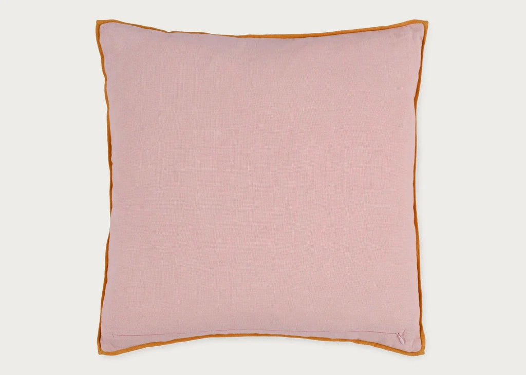 Heal’s + L.F.Markey Cushion Pink & Ochre
