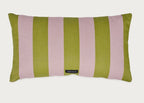 Cabana Stripe Cushion Pink & Green