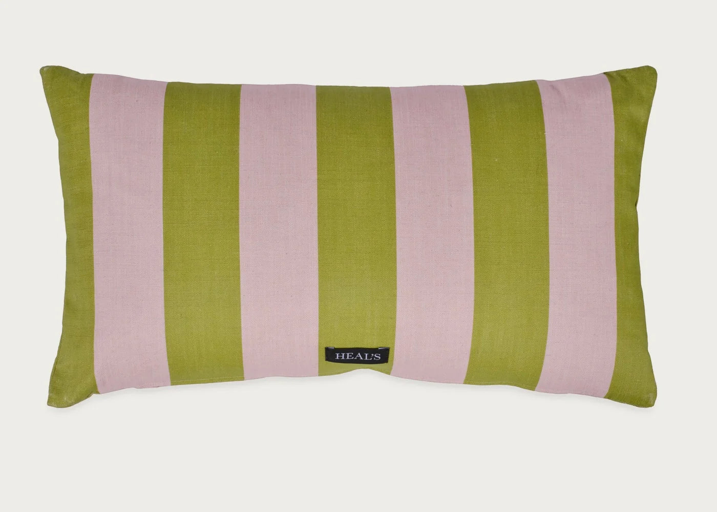 Cabana Stripe Cushion Pink & Green
