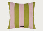 Cabana Stripe Cushion Pink & Green