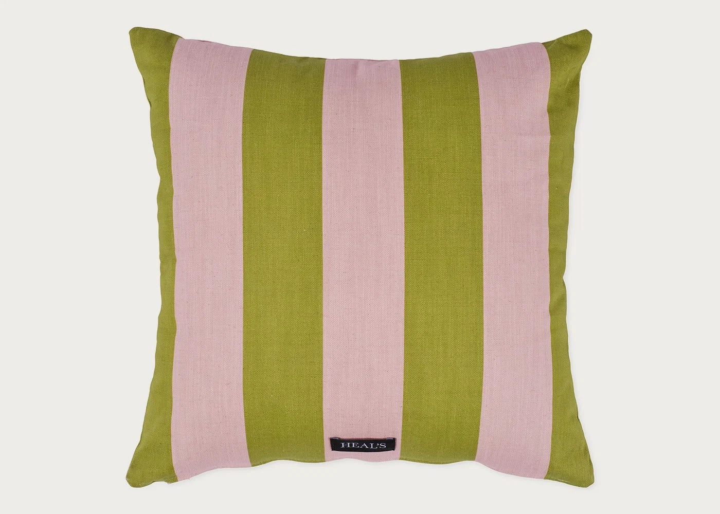 Cabana Stripe Cushion Pink & Green