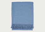 Pure Alpaca Throw Turquoise