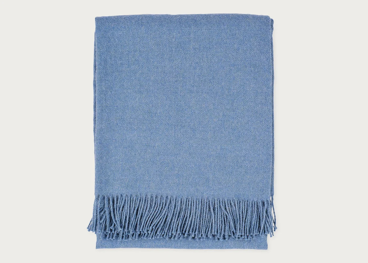 Pure Alpaca Throw Turquoise
