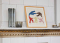 The People Framed Print 30 x 30cm