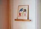 The People Framed Print 30 x 30cm
