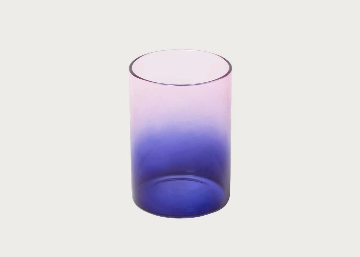 Block Two Tone Glasses Pink & Blue Set of 2