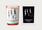 Concrete After Lightning Candle
