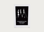 Concrete After Lightning Candle
