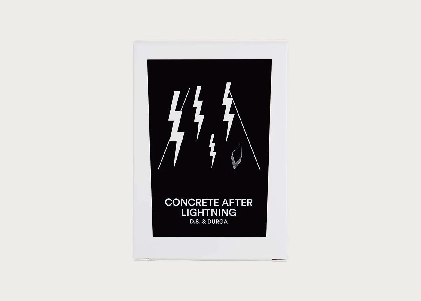 Concrete After Lightning Candle