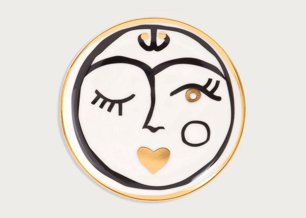 Marseille Face Coasters Set of 4