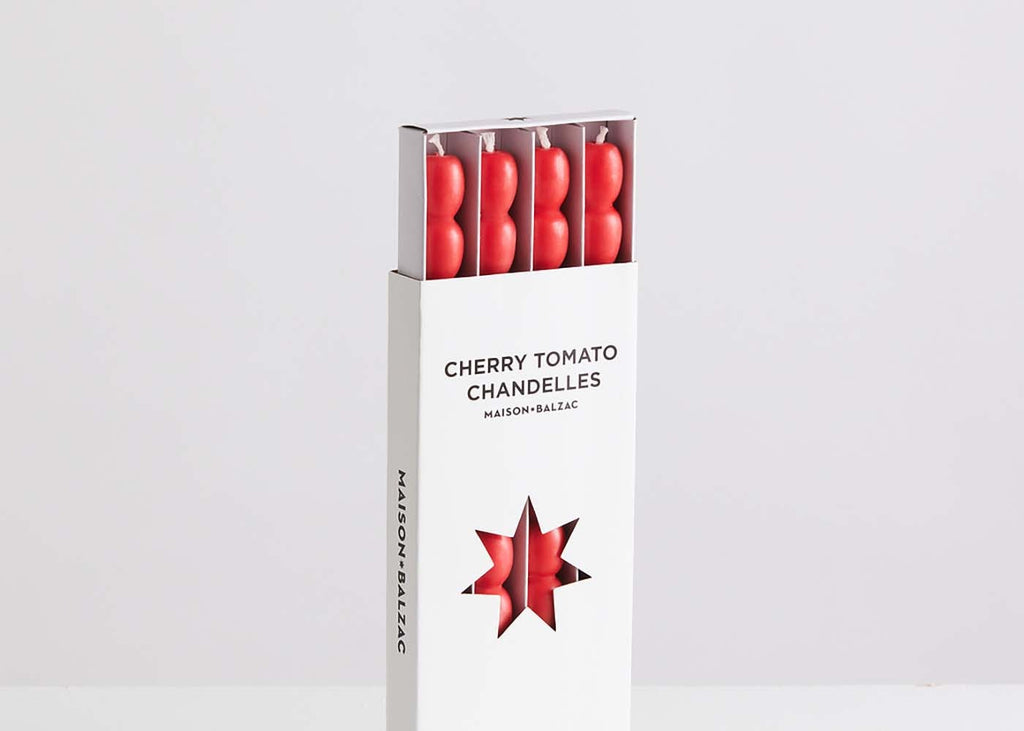 Cherry Tomato Dining Candles