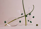 Martini Glass with Olive