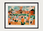 St Germain Near Tunis, 1914 by Paul Klee Framed Print