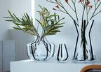 Stripe Vase Black/White 32cm