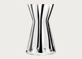 Stripe Vase Black/White 32cm
