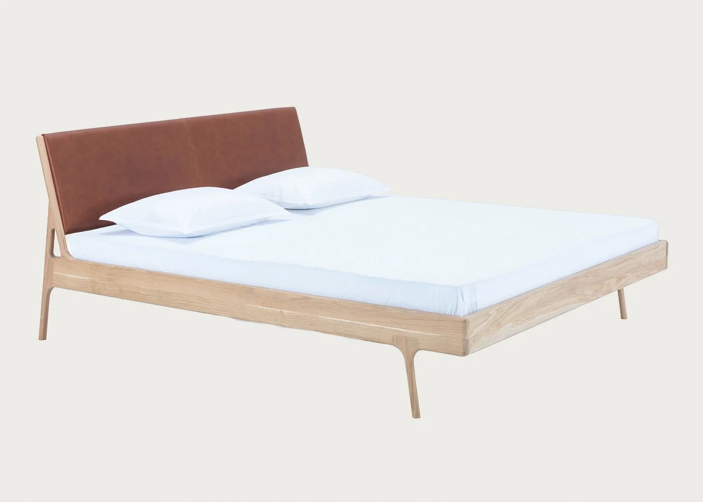 Fawn Bed Dakar Leather