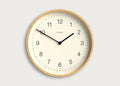 Mauritius Wall Clock in Bamboo