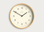 Mauritius Wall Clock in Bamboo