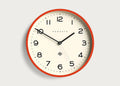 Echo Number Three Clock in Orange