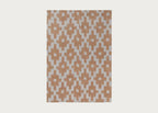 Ikat Tea Towel Mist Blue & Terracotta