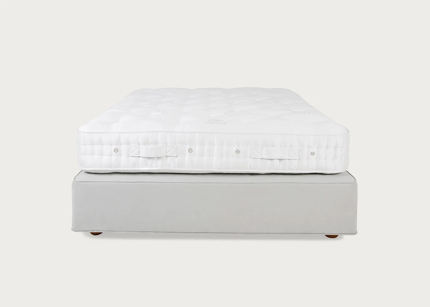 Elite Mattress and De Luxe Divan Set Bun Feet