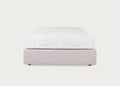 Devonshire Mattress and Wool De Luxe Divan Set Castor Feet