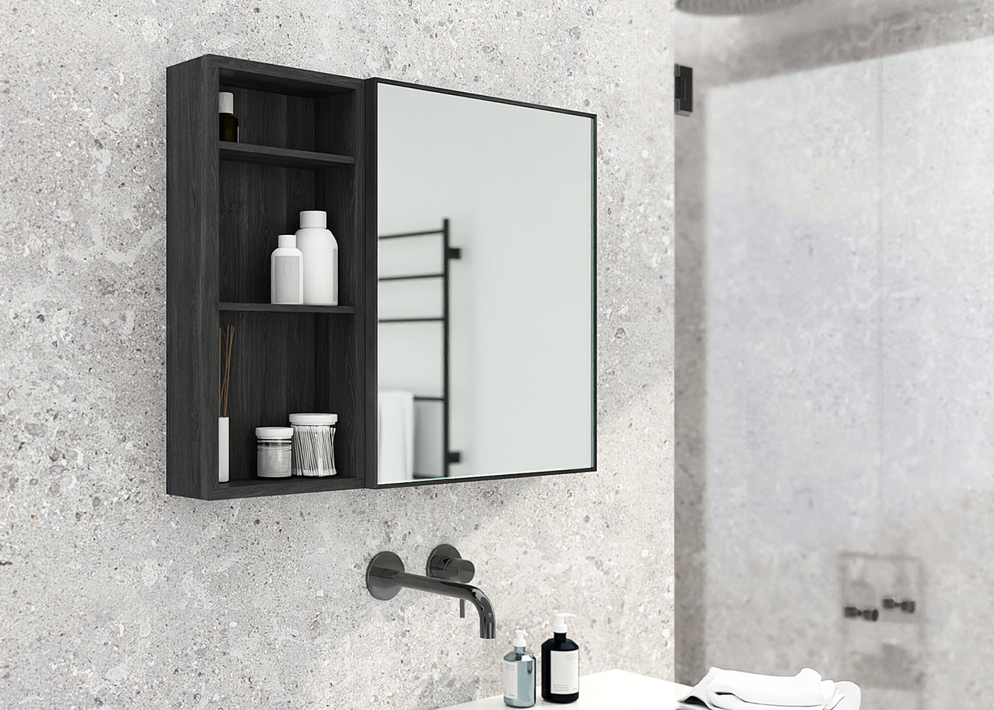 Slimline 550 Bathroom Wall Cabinet