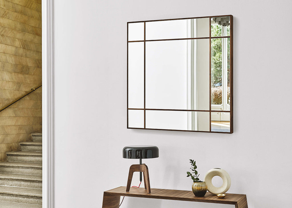 Four Seasons Square Mirror Wenge Stain