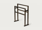 Wooden Freestanding Towel Rail Large