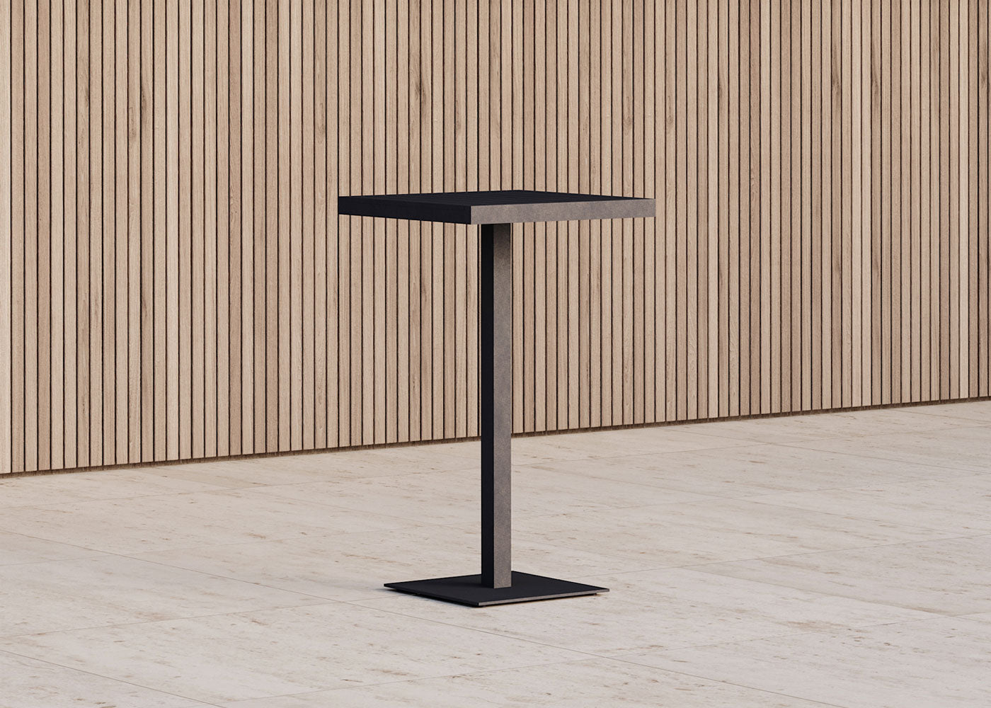 Eos Outdoor Square Bar Table