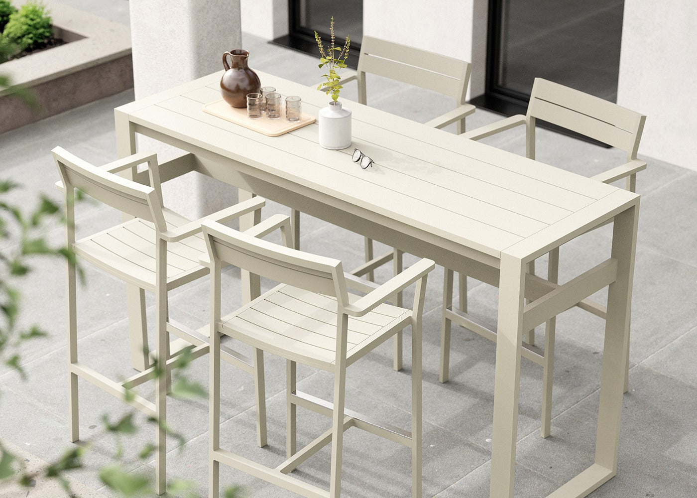 Eos Outdoor Bar Stool