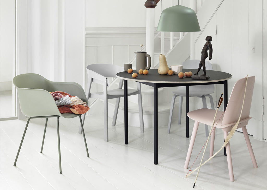 Fiber Armchair Tube Base