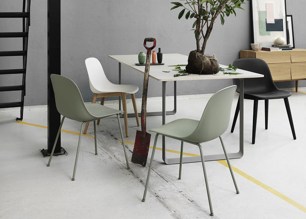 Fiber Side Chair Tube Base