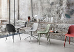 Fiber Side Chair Wood Base