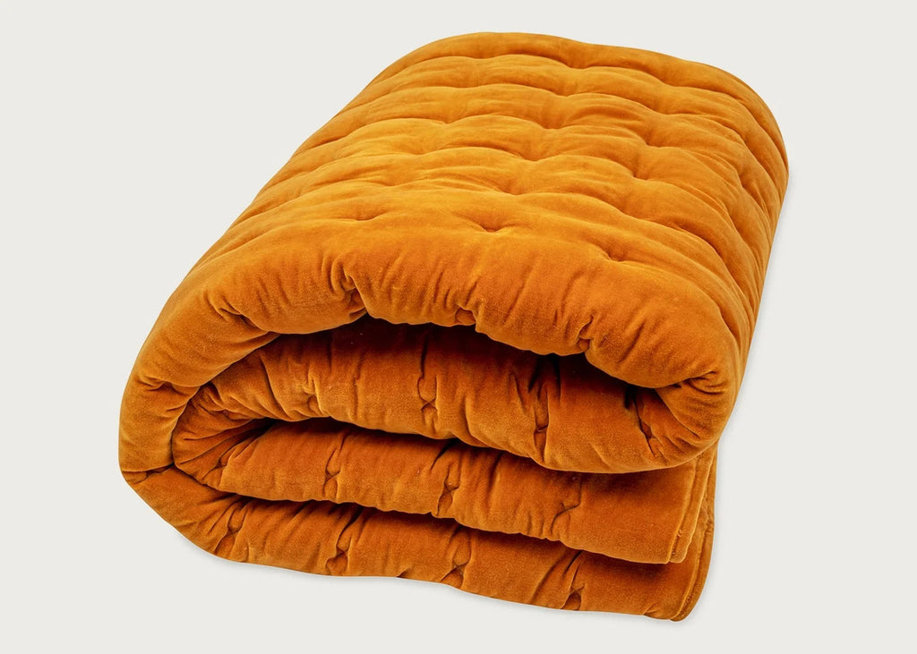 Velvet Quilt Ochre