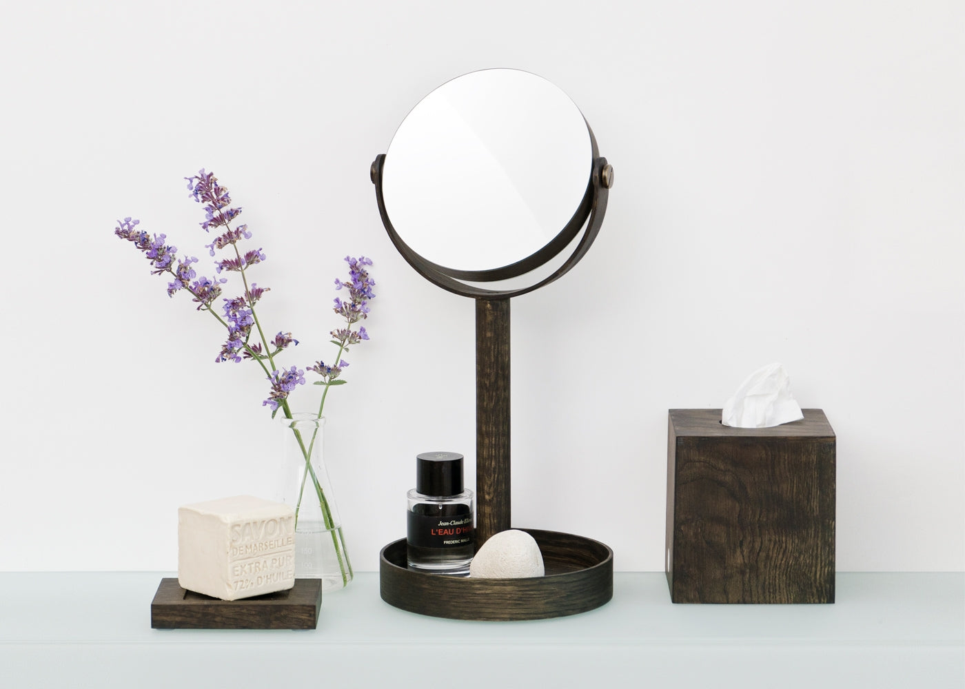 Wood Tissue Box